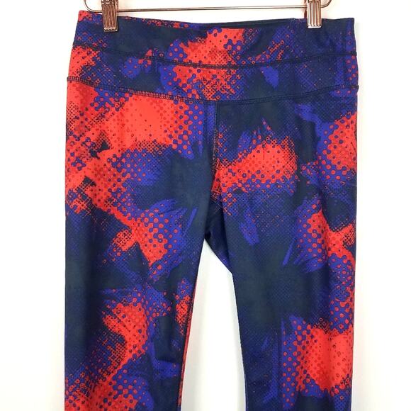 Athleta | Leggings Electro Sonar Capri Red Purple - Picture 3 of 7